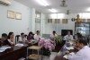 Toàn cảnh buổi làm việc tại Trung tâm Kiểm soát bệnh tật