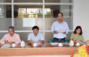 ThS Lâm Hoàng Dũng, Phó Giám đốc Trung tâm Kiểm soát bệnh tật TP Cần Thơ phát biểu tại buổi kiểm tra trường Cao đẳng Kinh tế - Kỹ thuật Cần Thơ.