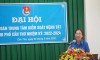 Đồng chí Phan Anh Trang, Phó Bí thư Đoàn Khối cơ quan dân chính Đảng thành phố Cần Thơ phát biểu tại Đại hội.