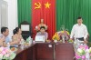 Ông Huỳnh Minh Trúc, Giám đốc CDC Cần Thơ phát biểu.