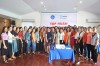 Các báo cáo viên cùng toàn thể học viên chụp hình lưu niệm tại lớp tập huấn.