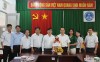 Ban Giám hiệu trường Cao đẳng Y tế Cần Thơ chúc Tết tại CDC Cần Thơ.