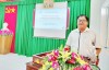 Ông Trần Trường Chinh, Phó Giám đốc Trung tâm Kiểm soát bệnh tật phát biểu khai mạc.