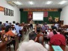 Các đại biểu dự lớp tập huấn.