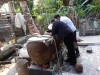 Quận Ô Môn ra quân triển khai chiến dịch hưởng ứng Ngày ASEAN phòng chống sốt xuất huyết năm 2024. Các cán bộ tham gia chiến dịch kiểm tra lăng quăng trong các dụng cụ chứa nước của hộ dân