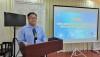Ông Trần Trường Chinh, Phó Giám đốc CDC Cần Thơ phát biểu khai mạc hội nghị Tổng kết công tác truyền thông giáo dục sức khỏe năm 2024. Ảnh: Lê Huy.