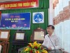 Ông Huỳnh Minh Trúc, Bí thư Đảng ủy, Giám đốc Trung tâm Kiểm soát bệnh tật phát biểu tại hội nghị