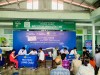 Hơn 300 người dân Thạnh Quới được khám bệnh, cấp thuốc miễn phí và được tặng quà.