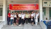 Đoàn khám gồm Khoa Sức khỏe sinh sản – Trung tâm Kiểm soát bệnh tật thành phố Cần Thơ phối hợp cùng Trung tâm Y tế khu vực phường Ô Môn và Trạm Y tế phường Ô Môn