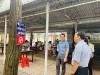 Đoàn giám sát công tác PCTHTL tại Trường Cao đẳng Kinh tế kỹ thuật Cần Thơ.