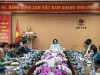 Thứ trưởng Bộ Y tế Nguyễn Thị Liên Hương chủ trì hội nghị.