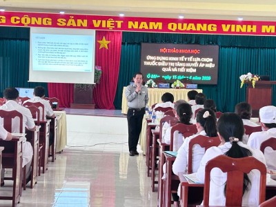Hội thảo khoa học Ứng dụng kinh tế y tế trong lựa chọn thuốc điều trị tăng huyết áp hiệu quả và tiết kiệm